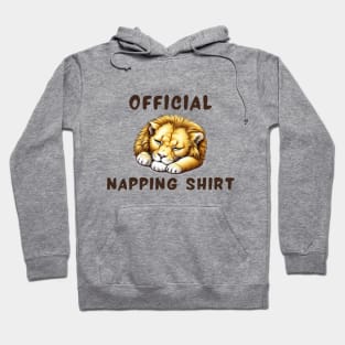 Official napping shirt Hoodie